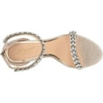 thumbnail image 5 of Jewel Badgley Mischka Womens Mayra Rhinestone Embellished Heels, 5 of 6