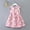 Light Pink, variant on RTKFRFLM Girls Floral Print Sleeveless Dress with Buttons Kids Crewneck Summer Beach Sundress Toddler Sweet Flower Patterned Gown Soft Cotton Vacation Clothing for Ages 12 Months-7 Years