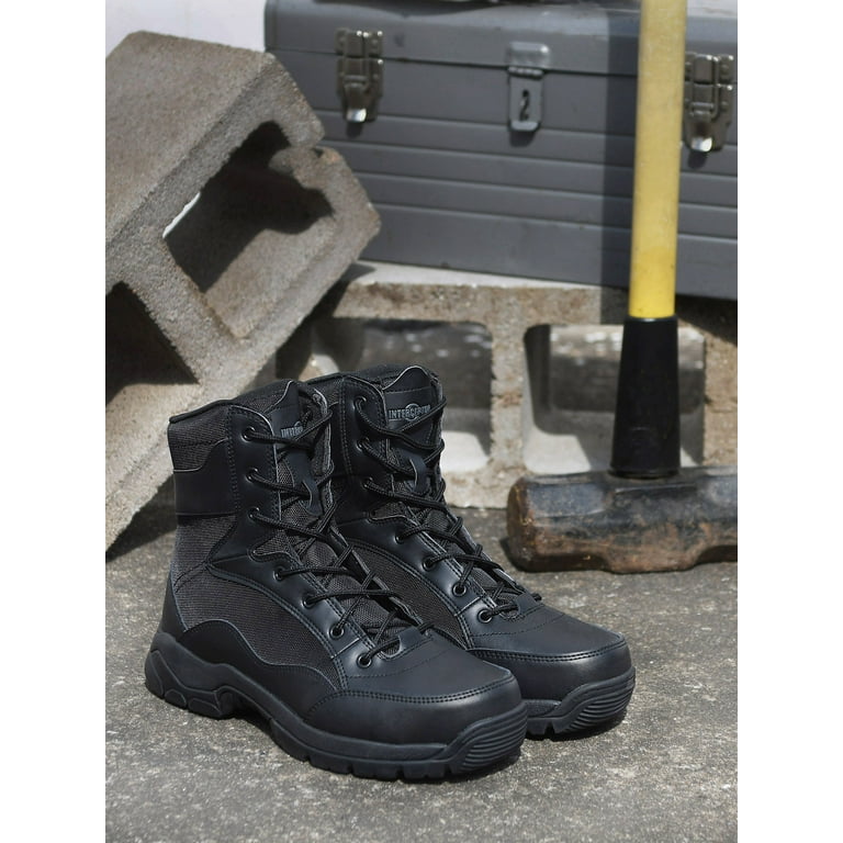 Interceptor Men's Force 6 Steel Toe Tactical Boots 