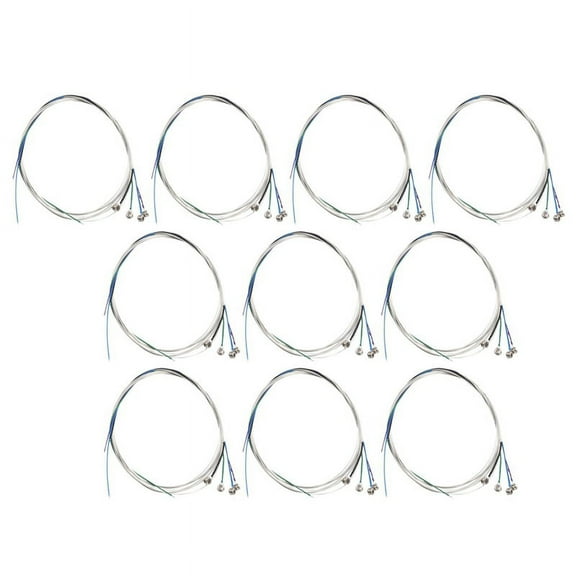 40Pcs Violin Strings E-A-D-G Steel Nickel Wire Musical Instrument Parts Accessories