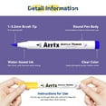 thumbnail image 3 of Arrtx Paint Pens for Kids and Adults DIY Painting, 30 Colors Brush Tip Art Pens Art Supplies for Wood, Glass, Fabric, Christmas Gift, 3 of 10