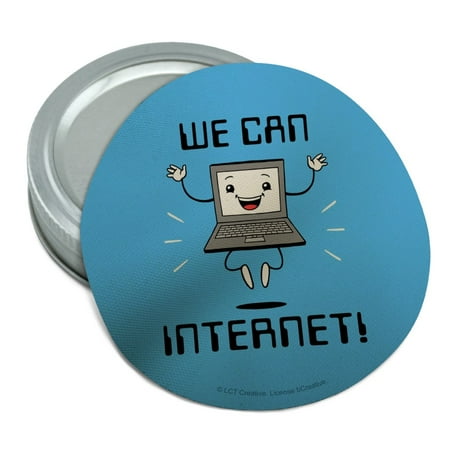 

We Can Internet Funny Humor Round Rubber Non-Slip Jar Gripper Lid Opener