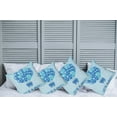 thumbnail image 2 of Ambesonne Blue Throw Pillow Cover 4 Pack, Balloons Polka Dots, 16", Sky Blue, 2 of 7