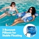 thumbnail image 3 of Joyfy 2 Paquetes de Sillas Inflables de Piscina, Balsas de Piscina y Sillas Flotantes para Adultos y Niños, 3 of 8