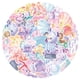 thumbnail image 2 of Pegatinas con diseño de sirenas en acuarela, 50 unidades, vinilo impermeable, 5-10 cm, 2 of 3