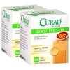 Curad Sensitive Skin Flexible Sterile Bandages, 3/4" x 3", 100 Count (Pack of 2)