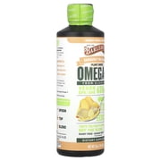 Barleans Ginger Peach Swirl 16 oz - Vegan Omega 3, Algae Oil, 630 mg EPA & DHA