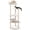 Wood Beige, variant on 61" Cat Tree for Indoor Cats, 6-Level Climbing Tower with Sisal Scratching Posts & Dangling Toy, Grey