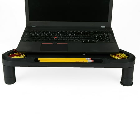 Mind Reader - Plastic Triangle Monitor Stand Corner