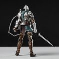 thumbnail image 5 of Figma-figura DE ACCIÓN DE Demon's Souls, armadura estriada, 590, 1/12, 5 of 5