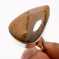 thumbnail image 2 of Royal Jasper Gemstone Handmade Fashion Antique Design Ring Jewelry 9" SA 6544, 2 of 2