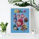 thumbnail image 4 of Oddbods Kits de Pintura de Diamantes para Adultos 5D DIY Diamond Art Kits Full Drill Diamond Dots para Regalo Decoración de Pared y Relajación Artes de Gemas 30*40cm, 4 of 6