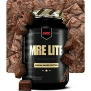 MRE Lite Real Whole Food Meal Replacement Animal Based Protein Powder - Fudge Brownie (1.92 Lbs. / 30 Servings)