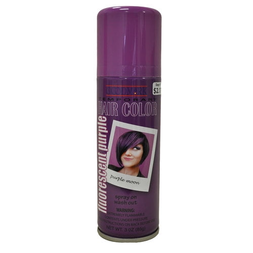 Goodmark Temporary Hair Color Spray Purple Walmart Com