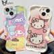 thumbnail image 2 of Sanrio Kuromi Hello Kitty Pochacco Soft Case For Samsung Galaxy S23 S22 Ultra S21 S20 FE A14 A24 A25 A23 A33 A53 A34 A54 Cover, 2 of 5