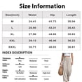 thumbnail image 4 of Cotton Linen Beach Palazzo Pants for Women Wide Leg Flowy Tie Knot High Waisted Adjustable Trousers with Pockets 2026 Black 2XL, 4 of 5