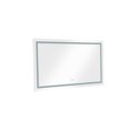 thumbnail image 6 of Frameless LED Bathroom Vanity Mirror 60 Inch W x 30 Inch H with 3 Color Temperatures, Dimmable Lighting, Wall Mounted Polished Crystal Design for Modern Home Bathrooms, 6 of 9