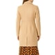 thumbnail image 3 of Abrigo largo de invierno de doble botonadura con solapa de muesca para mujer INSPIRE CHIC L color caqui, 3 of 7
