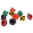 thumbnail image 1 of 10pcs Dados Acrílico D00-90 Corta en para D \u0026 D Juguetes Partido perfke Dado, 1 of 9
