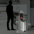 thumbnail image 7 of iTouchless SoftStep 13.2 Gal Stainless Steel Slim Step Kitchen Trash Can with Odor Filter, 7 of 7