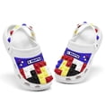 thumbnail image 3 of Kids Clogs Boys Girls Garden Shoes Slip on Kids Slides Sandals Funny Lightweight Beach Slippers, 3 of 6