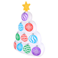 10Ft Tall Christmas Tree with Programmed Lights Holiday Time Christmas Outdoor Decor
