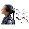 thumbnail image 2 of HGYCPP Pack of 6 Silken Hair Ribbon Accessory Trendy Hair Accessory Silk Hair Tie Ribbons for Casual and Formal Wear, 2 of 10