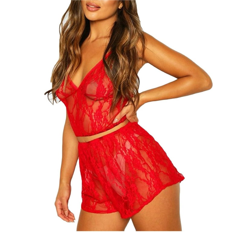 REORIAFEE Women's Sexy Lingerie Sex Naughty Play Teddy Babydoll