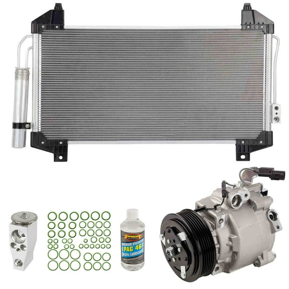 For Mitsubishi Outlander 2016 A/C Kit w/ AC Compressor Condenser & Drier - BuyAutoParts