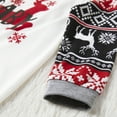 thumbnail image 5 of PatPat Christmas Matching Family Pajamas Set,Reindeer Letter Print Long Sleeve Nightshirt with Sleeping Pants,Holiday Xmas Sleepwear Jammies for Dad Mom Kids Baby Jumpsuit Onesise Flame resistant, 5 of 5
