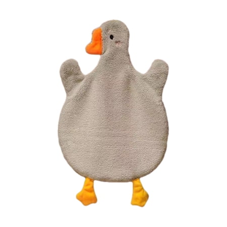 Specollect 1 Pcs Goose Hand Towels Hanging Absorbent Kitchen Bathroom Towel Fast Drying Decorative Soft Cute Dishes Cloth for Home Decor and Countertop