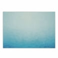 thumbnail image 1 of Blue Cutting Board, Blue Ombre Effect Polygonal Futuristic Geometric Ice Water Triangular Illustration, Decorative Tempered Glass Cutting and Serving Board, in 3 Sizes, by Ambesonne, 1 of 2