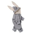 thumbnail image 5 of 0-18M Newborn Unisex Baby Boy Girl Rabbit Romper Cotton Cute Bunny Long Sleeves Zipper Hoodie Infant Bodysuits Jumpsuit Outfit, 5 of 10