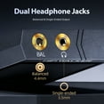 thumbnail image 5 of H20 Ultra HiFi MP3 Player, Bluetooth 5.2 aptX/LDAC, ES9038Q2M DAC, 128GB, 4" Touchscreen, DSD256, 36H Playback, 5 of 8