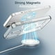 Supershield iPhone 15 Pro Coque pour Luxe Sans Fil Magsafe Magnétique de Charge Électrodéposition Housse iPhone 15 Pro - Bleu – image 2 sur 6