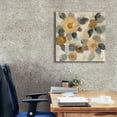 thumbnail image 3 of Epic Graffiti 'Neutral Floral II' by Silvia Vassileva, Canvas Wall Art, 26"x26", 3 of 8