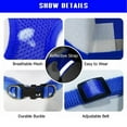 thumbnail image 5 of (Blue) Cat dog Strap and Walking Leather, Cat Anti Detachment Soft Adjustable Vest Strap, Breathable Traction Rope Vest Style, 5 of 6