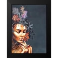 thumbnail image 2 of Design Fabrikken 18x24 Black Modern Framed Museum Art Print Titled - Gold Couture 1, 2 of 5