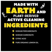 Mollys Suds Oxygen Whitener Bleach Alternative, Chlorine-Free & Color Safe with Lemon Essential Oil, 41.09 oz