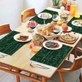 thumbnail image 2 of Math Equations Calculus Formulas Green Pattern Summer Placemats Table Placemats Set Of 4-Linen Kitchen Washable Placemats Table Mats 11.8"x17.7" Non-Slip Heat Resistant, 2 of 6