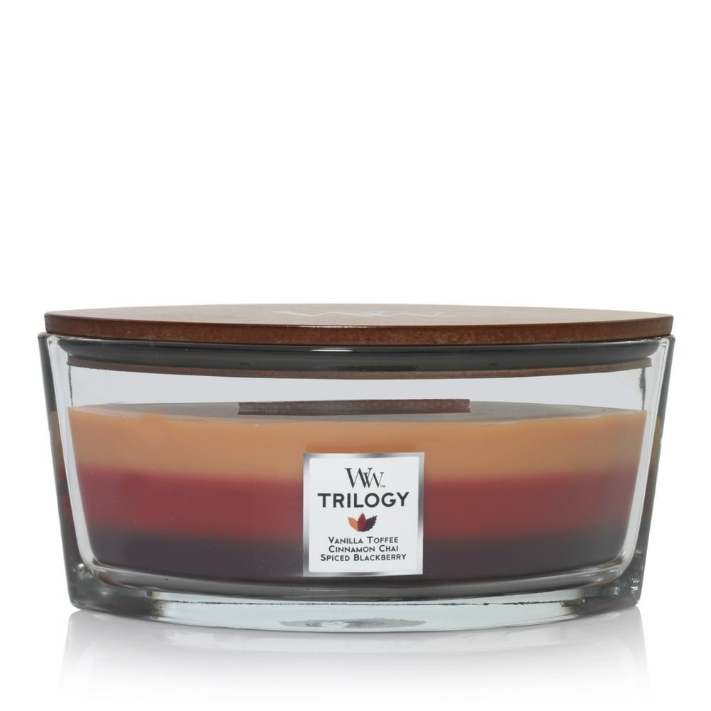 WoodWick® Holiday Cheer Trilogy Ellipse Candle
