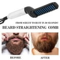 thumbnail image 6 of kkbbma under $5 Beard Straightener Comb, Men Beard Straightener Comb Hair Styler,Rechargeable Beard Brush for Grooming,Portable Beard Growth Kit for Men Care, 6 of 9
