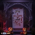 thumbnail image 2 of PMU Halloween Welcome Door Cover 30in x 60in (1/pkg) Pkg/1, 2 of 6