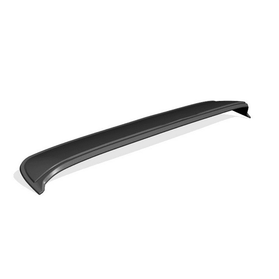 Ikon Motorsports Roof Spoiler Compatible with 20-25 Toyota Corolla 4DR Sedan Rear Roof Fin Spoiler Window Wing Matte Black - PP Polypropylene