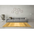 thumbnail image 3 of Ahgly Company Indoor Square Abstract Brown Modern Area Rugs, 8' Square, 3 of 4