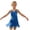Blue, variant on Childrens Performance Cos Latin Dance Skirt Girls Tassel Skirt Festival Theme Performance Cos Clothes (2-12Y)