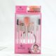 thumbnail image 3 of 2023 nuevos productos Kit de brochas cosméticas juego de brochas de maquillaje 7 Uds figura de dibujos animados fibra sintética un espejo de belleza MOQ 720 juegos, 3 of 4