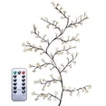 thumbnail image 2 of 48/72/96/144Led Blossom Plum Night Light 8 Modo Control remoto de luz de rama flexible para la decoración de la pared de la fiesta de Navidad, 2 of 9
