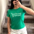 thumbnail image 6 of Everyone Loves an Irish Girl Baby Tee - Cute St Patricks Day Top, Irish St Pattys Day Baby Tee, 6 of 6