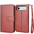 thumbnail image 7 of iPhone 17 Air Case,for iPhone 17 Air 6.5" Wallet Phone Case,Takfox PU Leather Magnetic Detachable Card Holders Shockproof Kickstand Protective [Flip Folio Cover] for iPhone 17 Air- Wine, 7 of 7